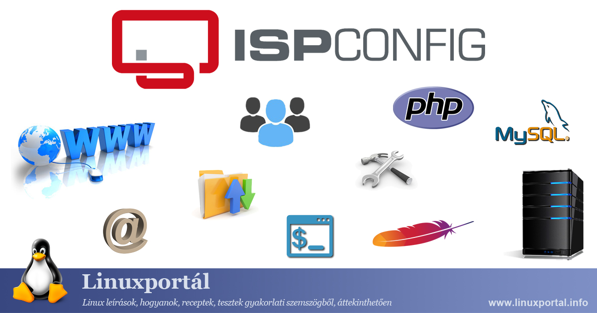 Creating a Web account in ISPConfig