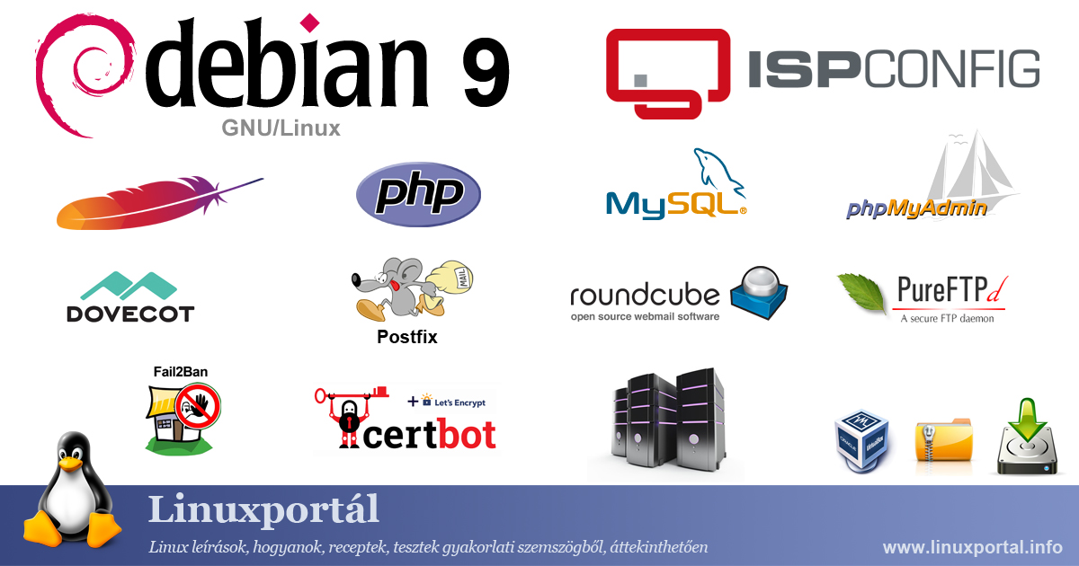 Tökéletes szerver: Debian 9 (Stretch) V1.0 letöltése | Linuxportál