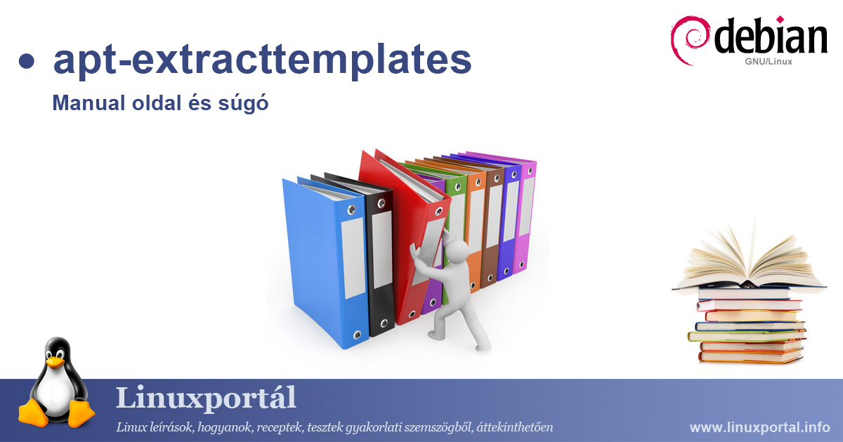 The apt-extracttemplates linux command manual page and help | Linux portal
