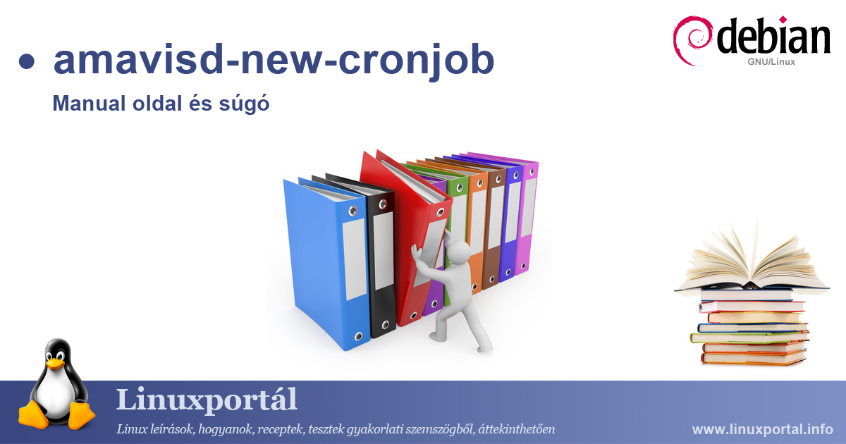 Manual page and help for the amavisd-new-cronjob linux command | Linux portal