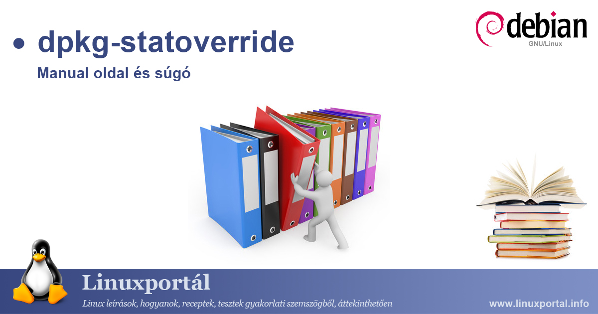 Manual page and help for the dpkg-statoverride linux command | Linux portal