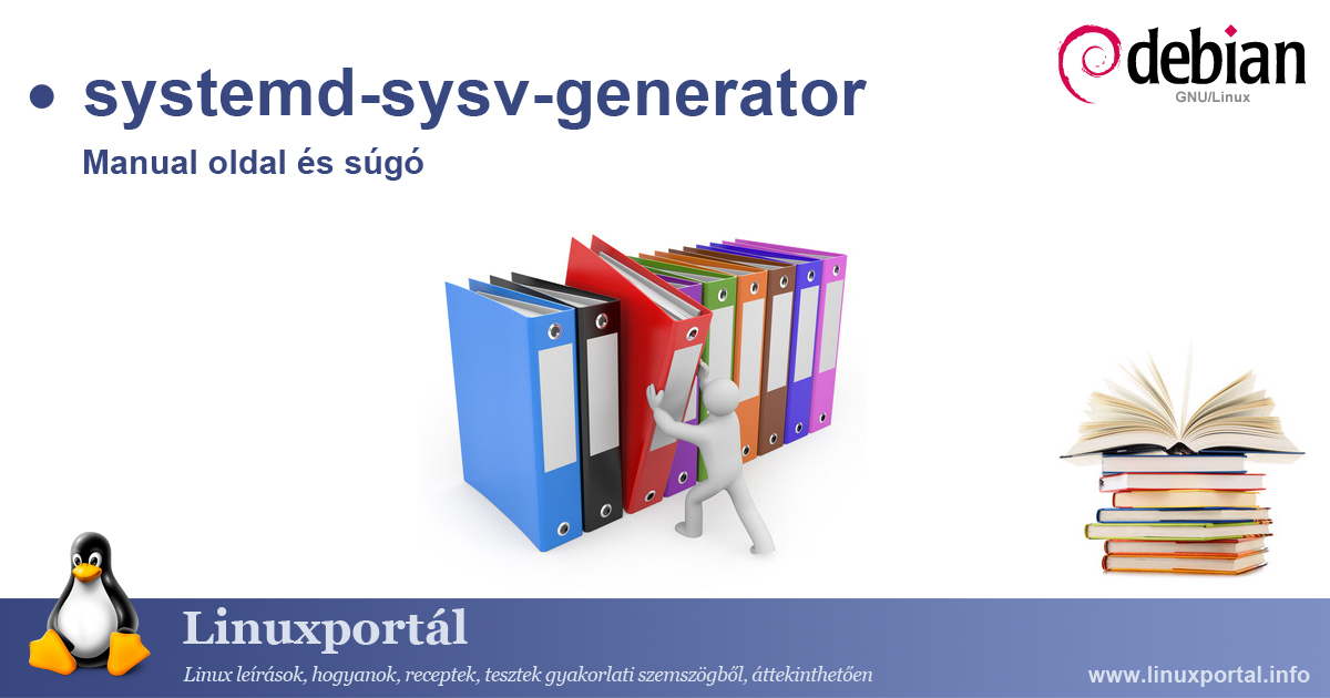 The manual page for the systemd-sysv-generator Linux command | Linux portal