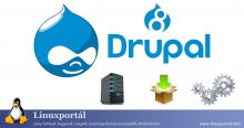 Installing Drupal 8 CMS System Linux Portal