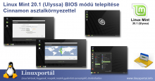 Linux Mint 20.1 (Ulyssa) BIOS módú telepítése Cinnamon asztalkörnyezettel | Linuxportál