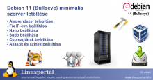 Download Debian 11 (Bullseye) Minimal Server Linux portal