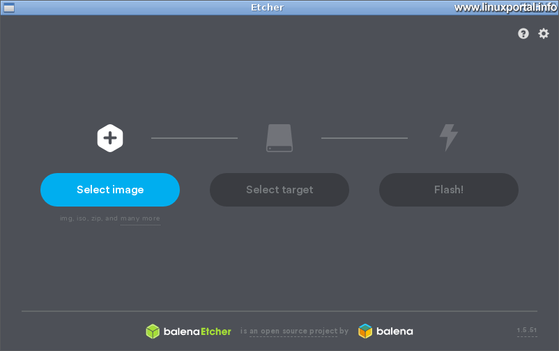 Creating a Bootable Drive with Balena Etcher 1.5 | Linux Portal