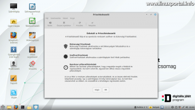 Digitális Jólét Szoftver Alapcsomag - Frissítéskezelő
