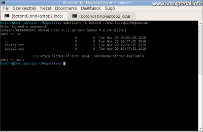 Accessing a Samba share using a UNC path