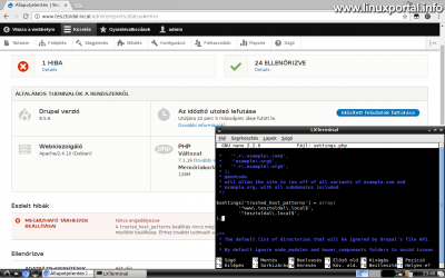 Install Drupal 8 - settings.php - configure trusted_host_patterns