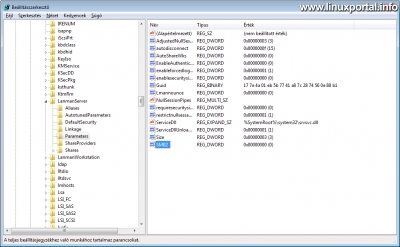 Windows - Regedit: SMB Fixes a Sharing Error