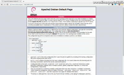 Apache2 default page