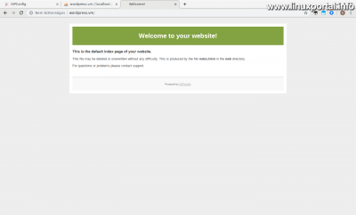 Test storage after configuring the hosts file