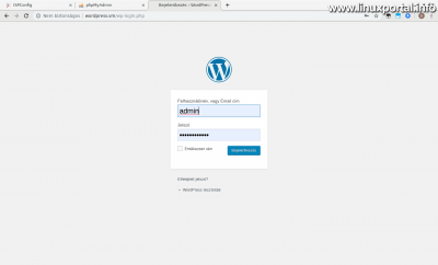 WordPress login
