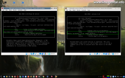 GRUB parameters - Find the Linux kernel load section