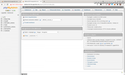 Check for updated phpMyAdmin