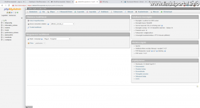 Check for updated phpmyadmin package in browser - Works