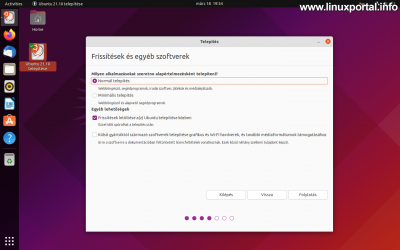 Installing Ubuntu 21.10 (Impish Indri) - Updates and other software