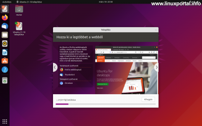 Install Ubuntu 21.10 (Impish Indri) - Install the system