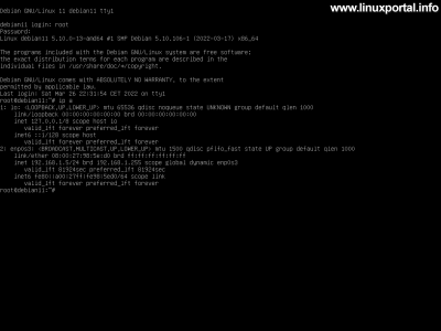 Debian 11 (Bullseye) - IP-cím lekérdezése