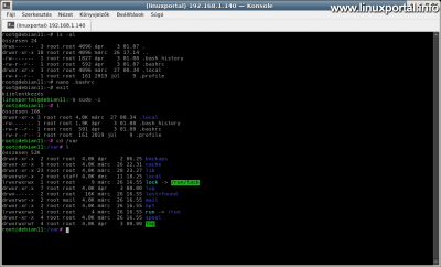 Debian 11 (Bullseye) - Aliases and color settings