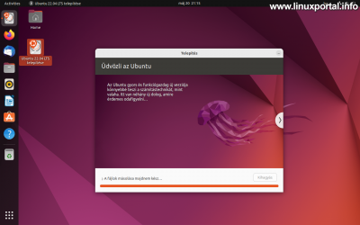 Ubuntu 22.04 LTS (Jammy Jellyfish) Installation - System Installation